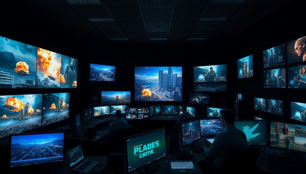 Масштабность съемок и качество спецэффектов в франшизах - иллюстрация