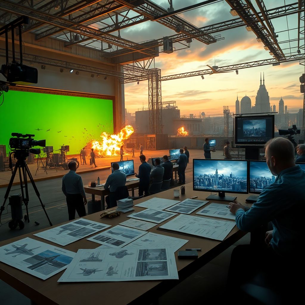 Масштабность съемок и качество спецэффектов в современных кинофраншизах