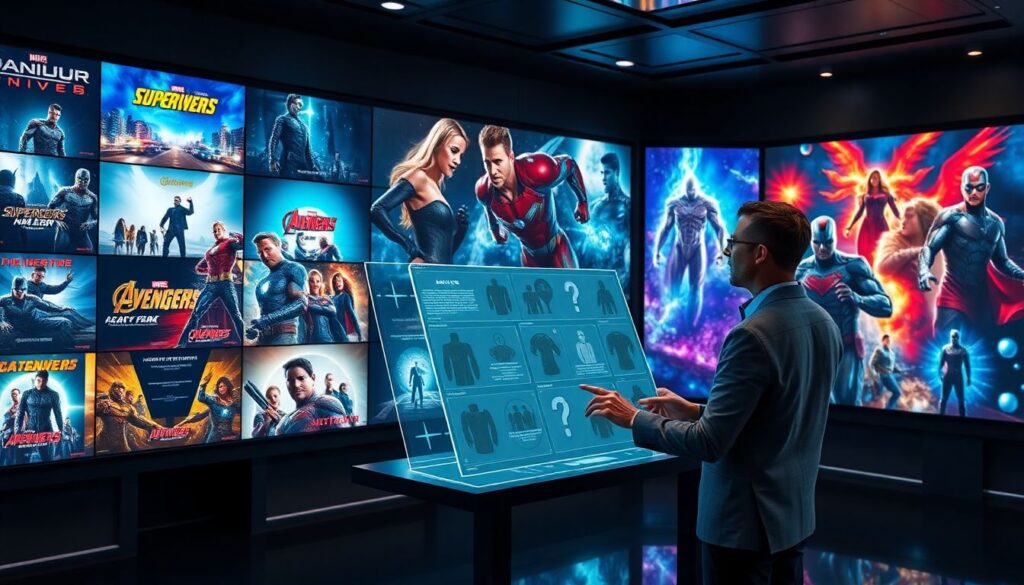 Постеры, трейлеры и маркетинг мультивселенных - иллюстрация