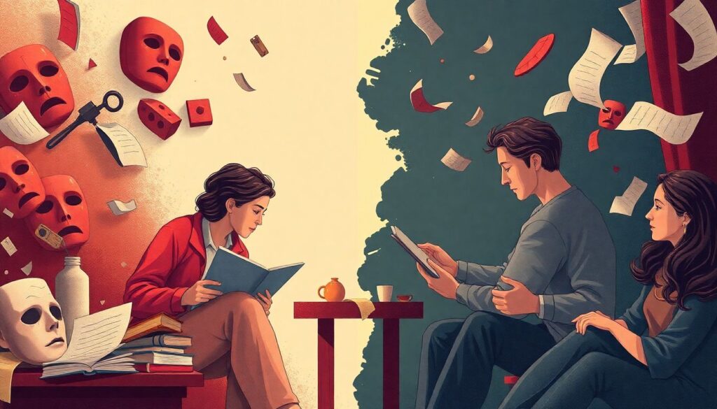 Истории персонажей, которые переживают сюжетные драмы - иллюстрация