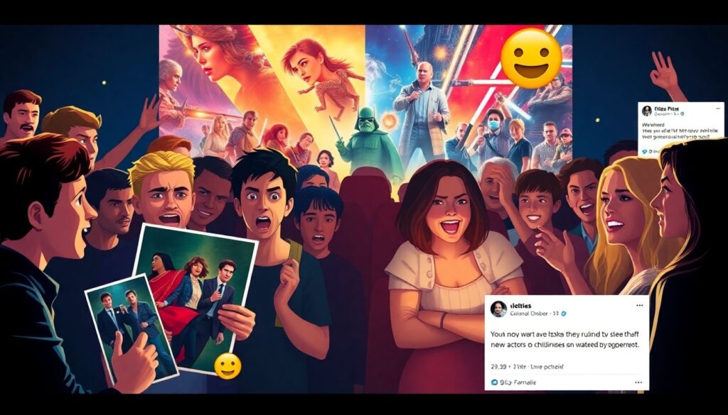 Новые актёры в полярных персонажах франшизы - иллюстрация