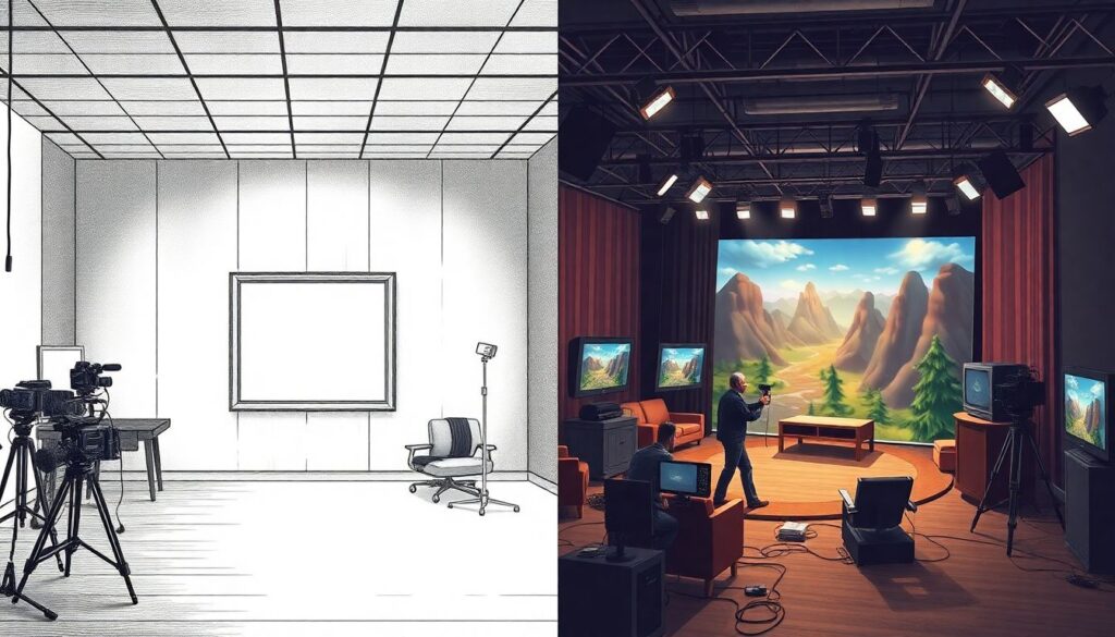 Глубокое погружение в мир сериала: как создаются локации - иллюстрация