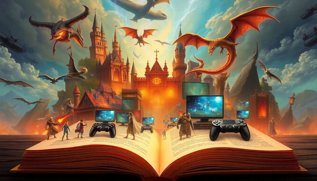 История создания популярных сеттингов в фэнтези и фантастике - иллюстрация