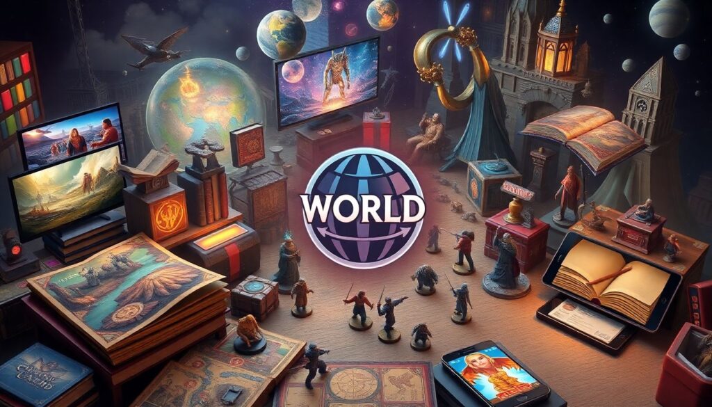 Секреты хорошего мирового бэкграунда - иллюстрация