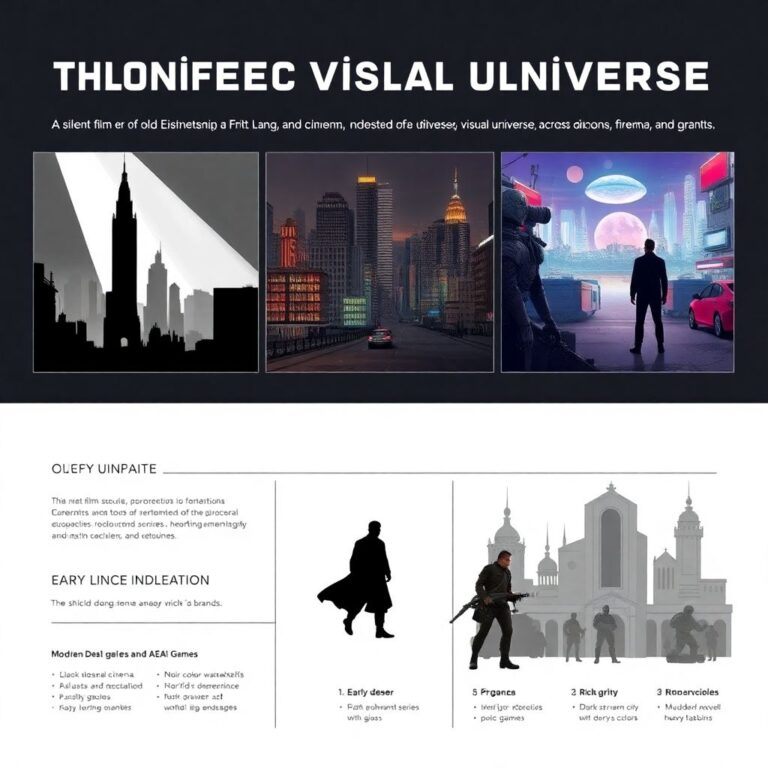 Влияние визуального стиля на восприятие вселенной в кино, играх и литературе