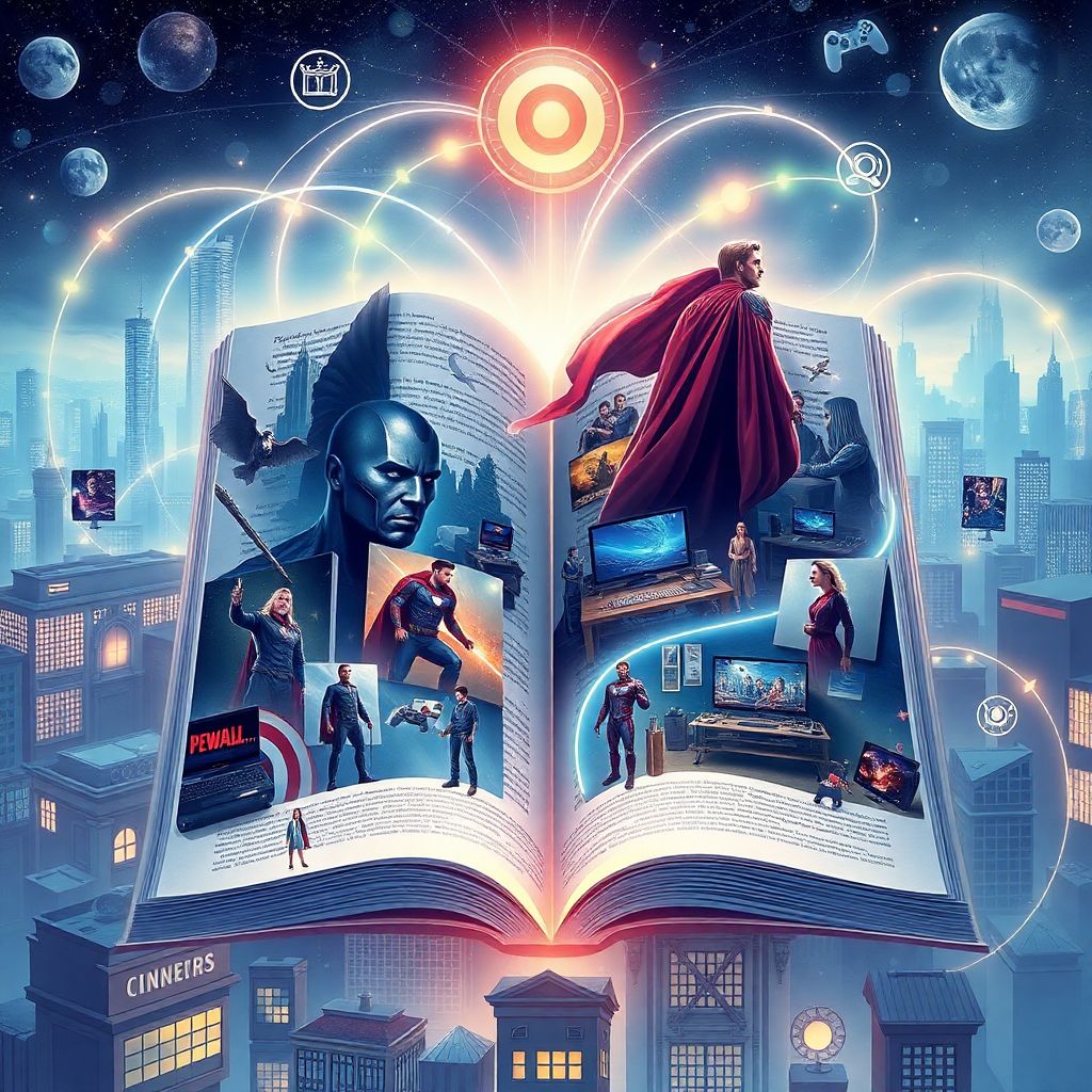 Элементы художественной литературы в сценариях франшиз: разбор и примеры