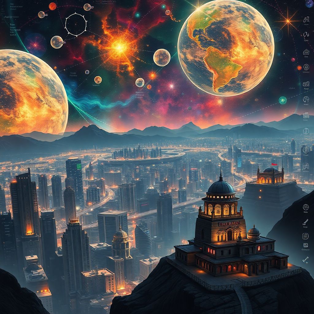 Галактики, города и города-государства: конструирование миров в фантастике