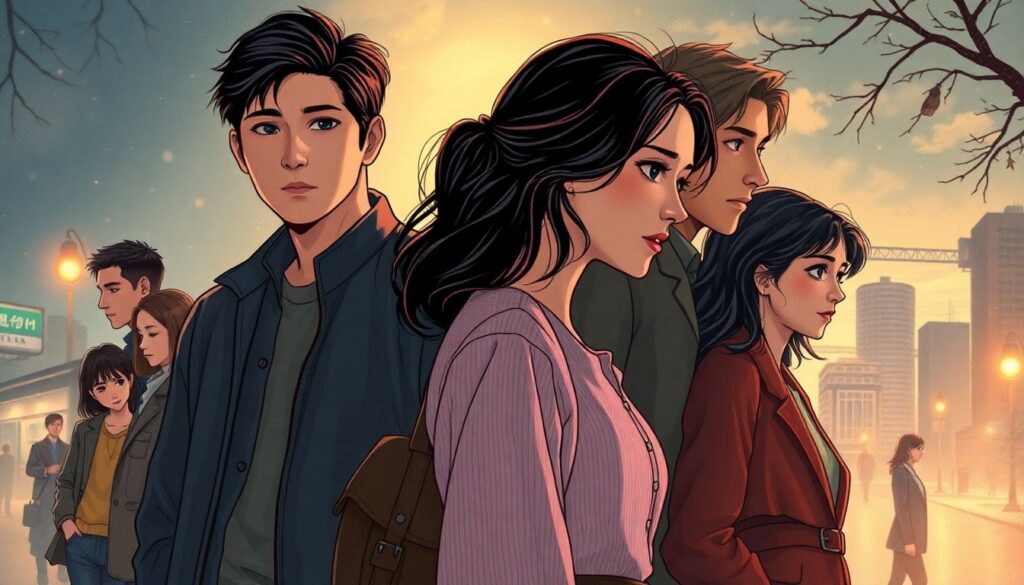 Как развиваются любовные линии в длительных сериях - иллюстрация