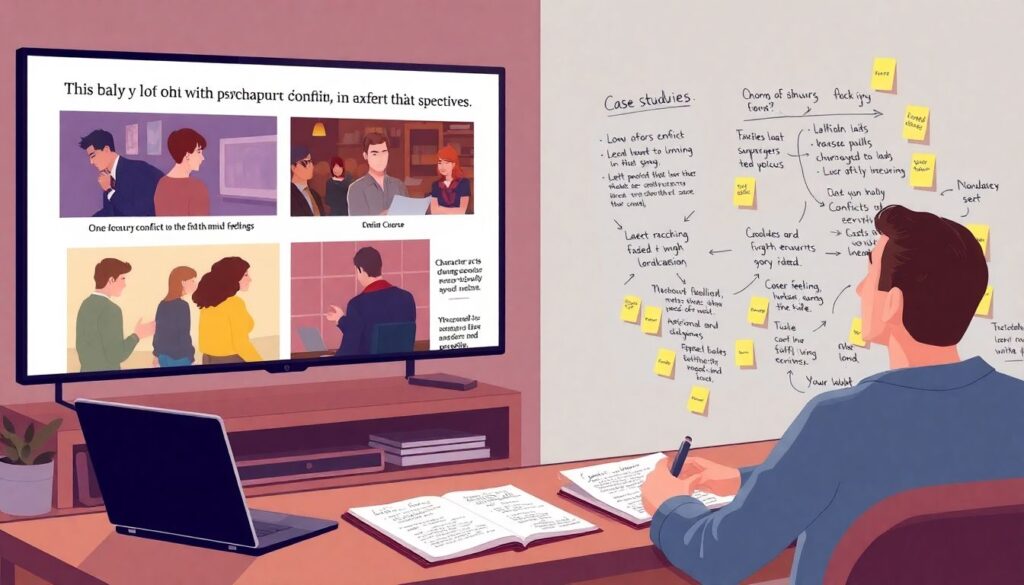 Разбор конфликтов между персонажами в разных сезонах - иллюстрация