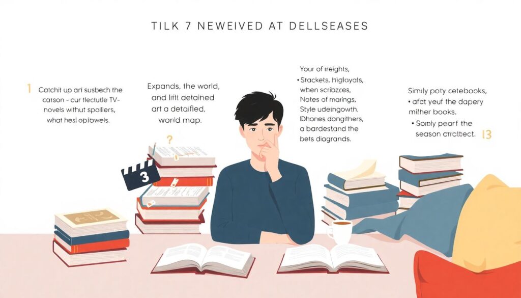 Что читает фанат перед новым сезоном - иллюстрация